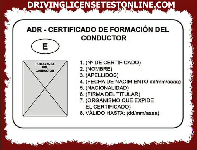 É obrigatório para o motorista que transporta mercadorias perigosas possuir o Certificado ADR ?