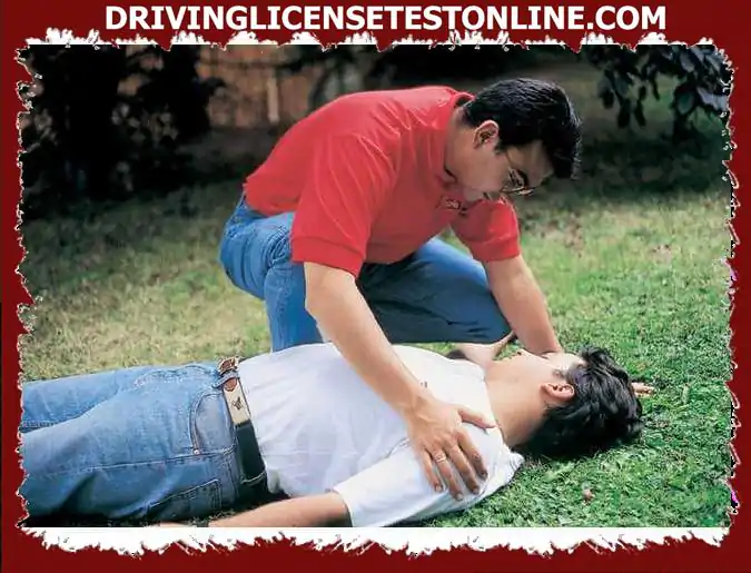 In a traffic accident, which of the following actions is correct to perform when helping the victims ?
