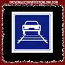 この形状は高速道路または車両専用道路であることを示す車両専用標識で�...