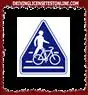 Tento obrázok zobrazuje priechod pre chodcov a priechod pre cyklistov.