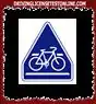 Bu işaret, bisiklet geçiş bölgesi olduğunu gösterir.