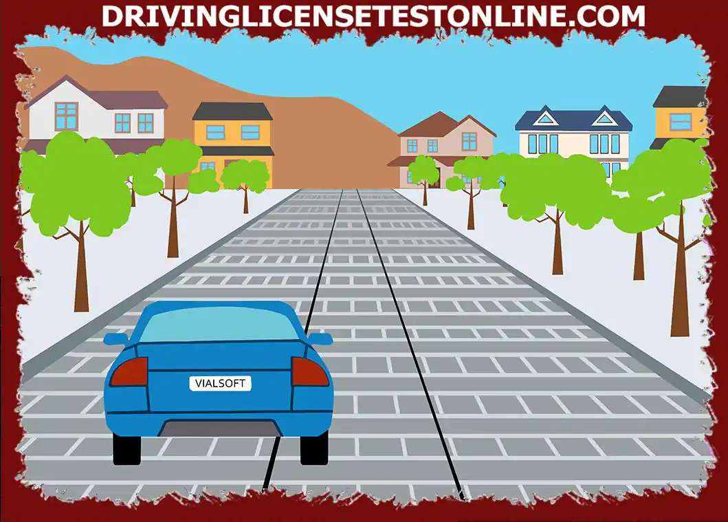 When driving on a road with tram lines, why should the driver be so careful ?