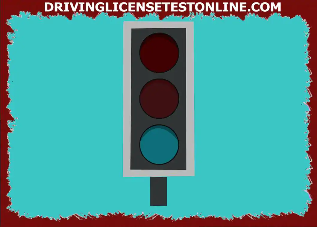 Đèn giao thông này có nghĩa là gì ?