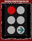 Ar turėdami šį eismo signalą, galite pasukti į kairę ?