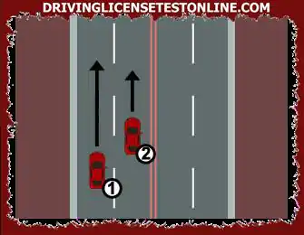 Are you allowed to pass like this on the left ?