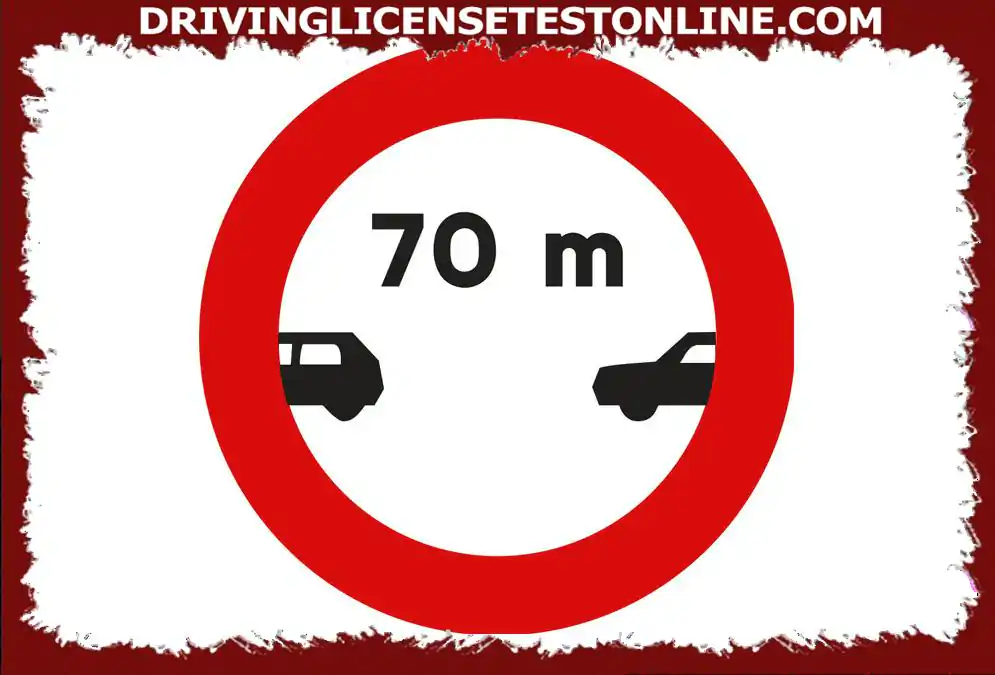 Driving on a road behind another vehicle you do not want to overtake, you find the sign in...