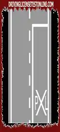 Horizontālās zīmes : | Attēlā redzamo zīmju klātbūtnē nav atļauts pārvietoties uz brauktuves kreiso pusi
