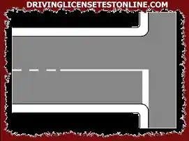 The continuous transverse stripe in the figure | indicates that it is mandatory to give priority to vehicles coming from both the right and the left