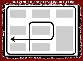 Ang ipinakitang sign | nakakaapekto sa mga driver na balak na dumaan sa kaliwang kalsada