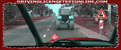 Can you overtake a tractor ?