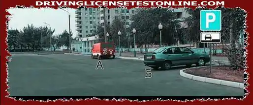 Which driver violated the parking rules ?