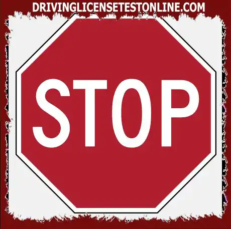 Ju keni arritur në një kryqëzim të kontrolluar nga një shenjë Stop, Ku të ndalet ?