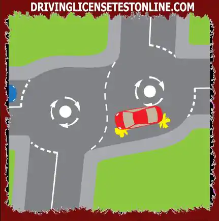 What is the correct way to navigate several small intersections ?