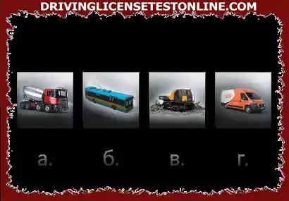Which of the vehicles shown is a car