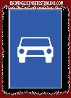Welke voertuigen mogen rijden op de weg gemarkeerd met dit verkeersbord ?