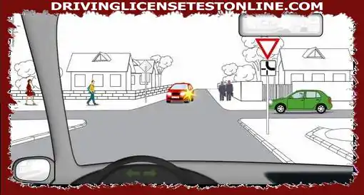 In the situation depicted, you are the driver of an object vehicle . At an intersection: