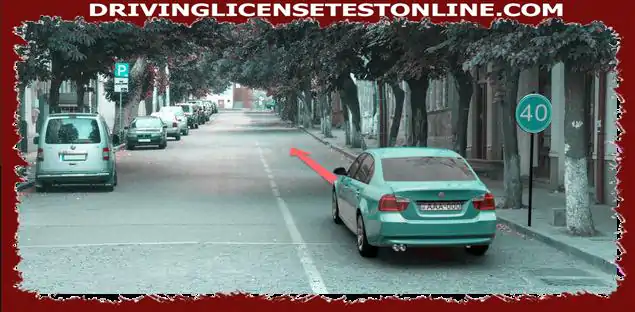 B카테고리 자동차의 운전자는 주어진 도로 표지판의 유효 영역 ? 인구 밀집 지역 ,에서 몇 속도로 계속 운전할 수 있습니까?