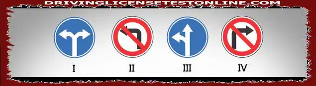 Which of the following road signs applies only to the intersection of the carriageways , in front of which they are erected ?
